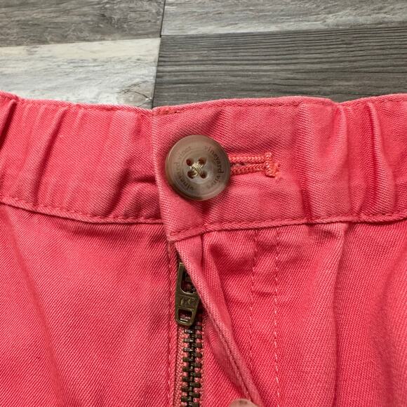 Vineyard Vines Coral Pink Boys L Jetty Stretch Whale Logo Beach Coastal‎ Shorts - Picture 3 of 12